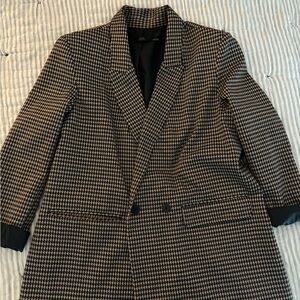 Oversized RDI Houndstooth Blazer